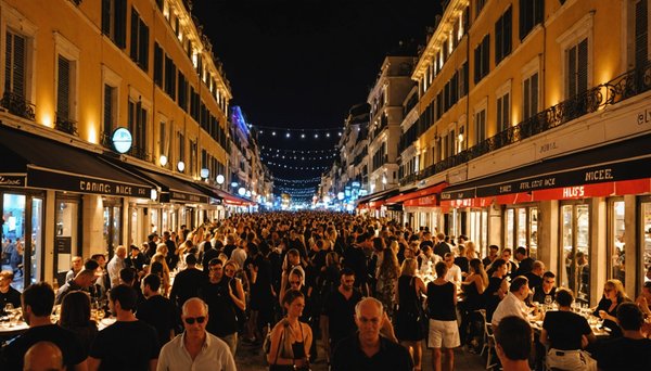 Top des hotspots nocturnes à nice avec nice party life